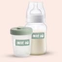 Zestaw jednokolorowych małych naklejek imiennych